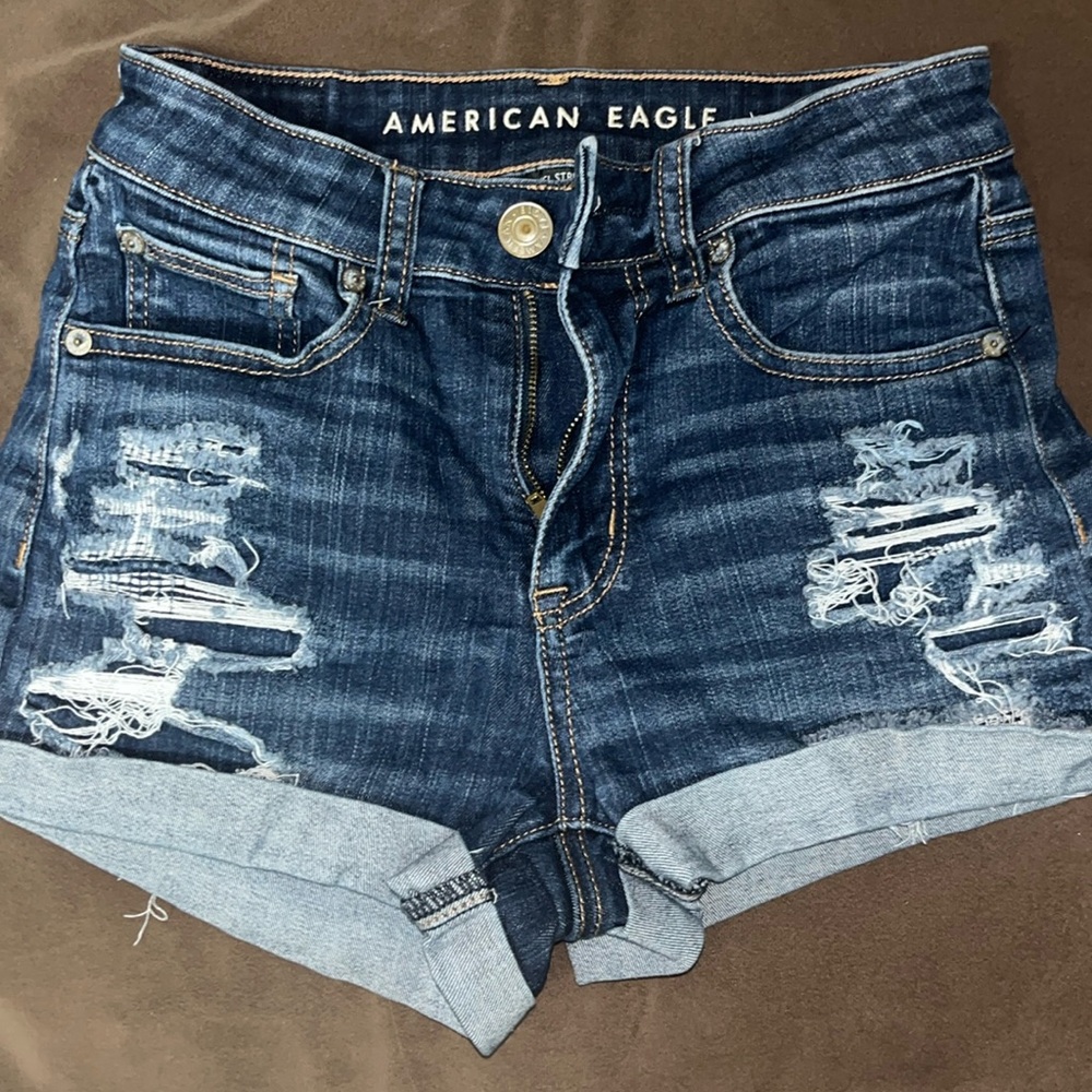 Like New American Eagle denim shorts